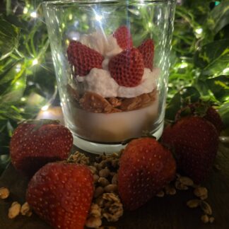 Strawberry Shortcake Candle